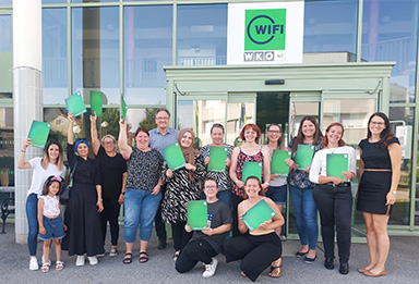 Erfolgreiche Abschlussprüfung im WIFI Mistelbach